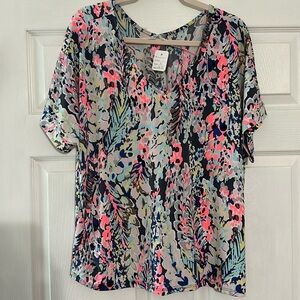 NWT Jodifl Multi Color Top